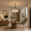 Arya 25 Light Black Chandelier