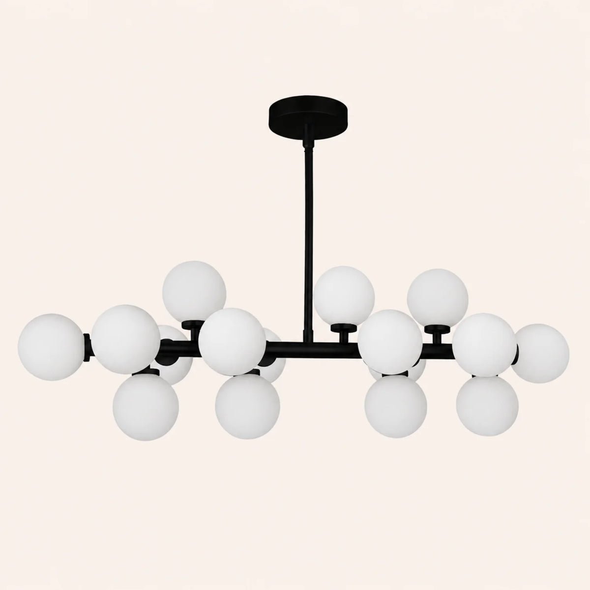Arya 16 Light Black Chandelier