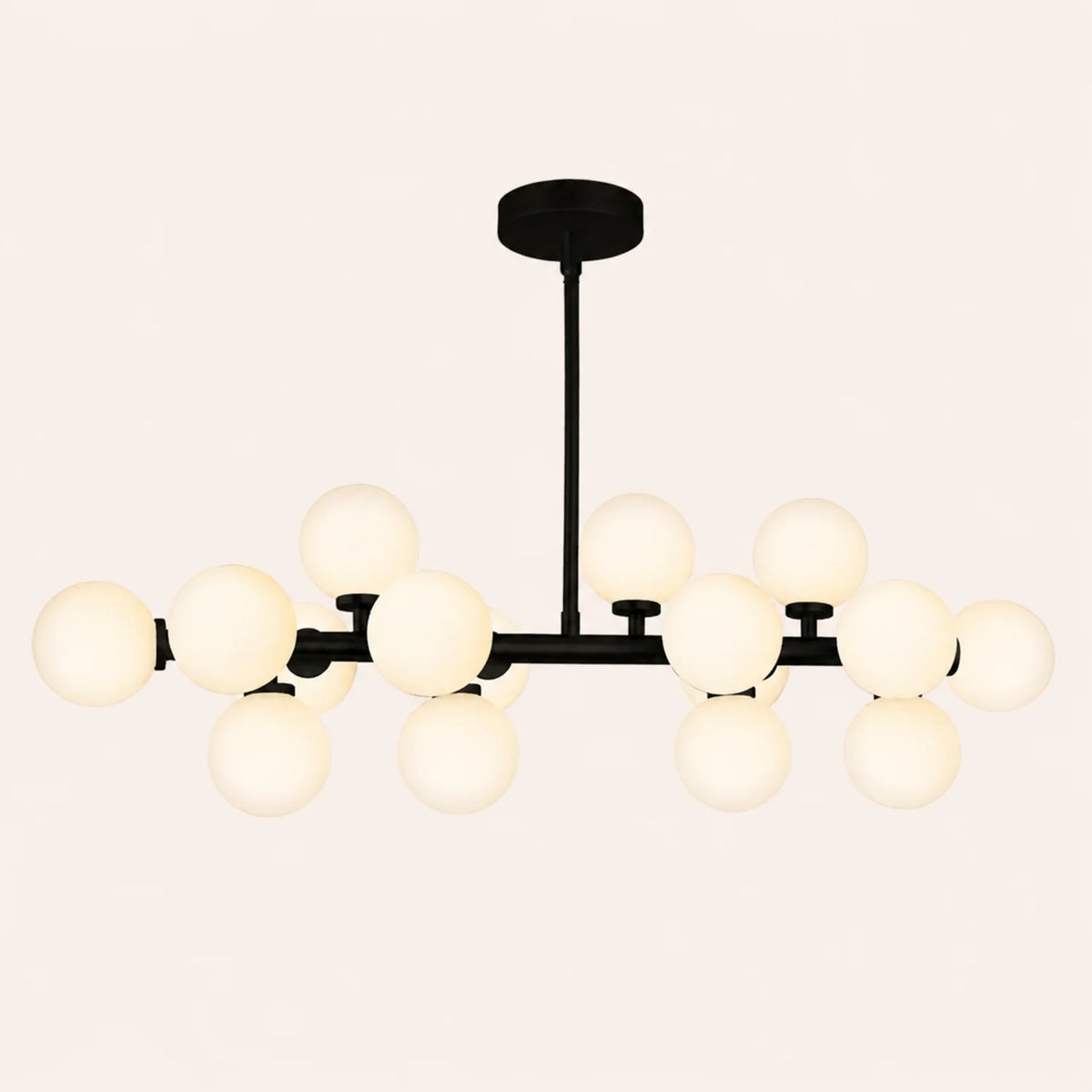 Arya 16 Light Black Chandelier
