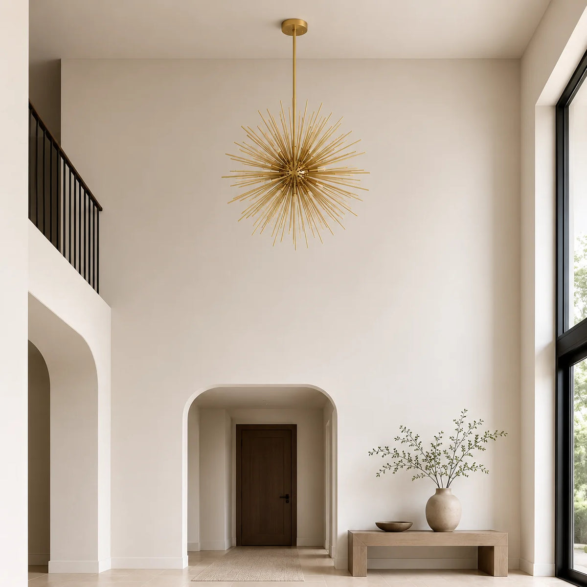 Savannah 14 Light 40in Gold Leaf Chandelier
