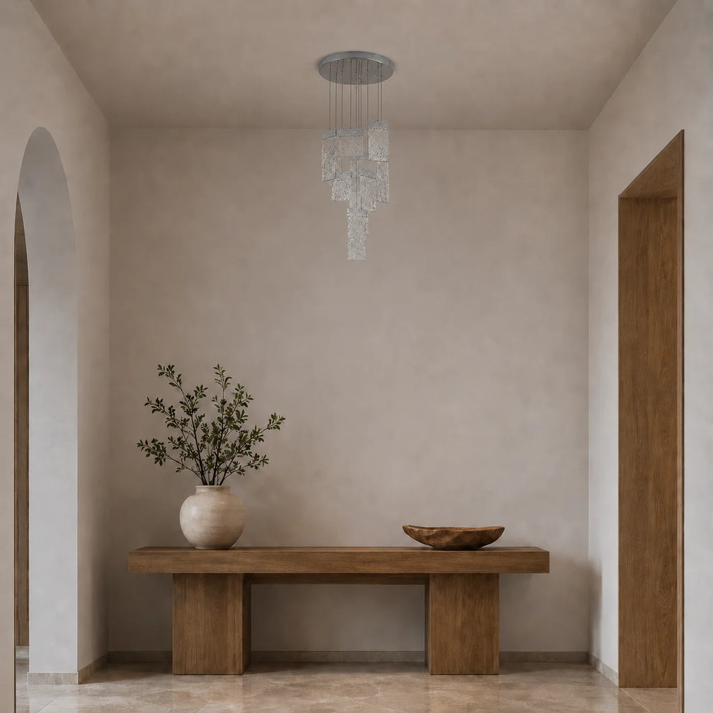 Carolina Integrated LED 20in Pewter Chandelier