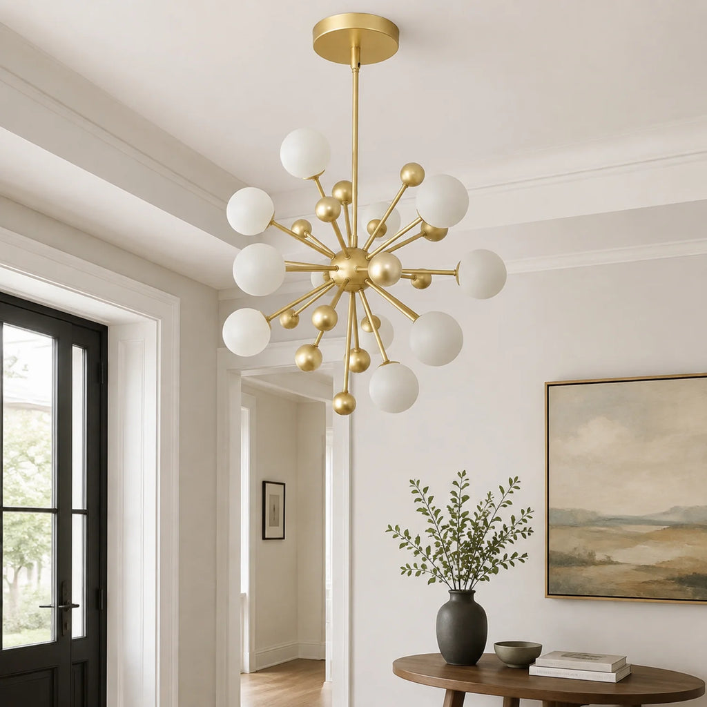 Element 11 Light 24in Sun Gold Chandelier