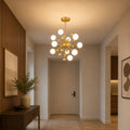 Element 11 Light 24in Sun Gold Chandelier