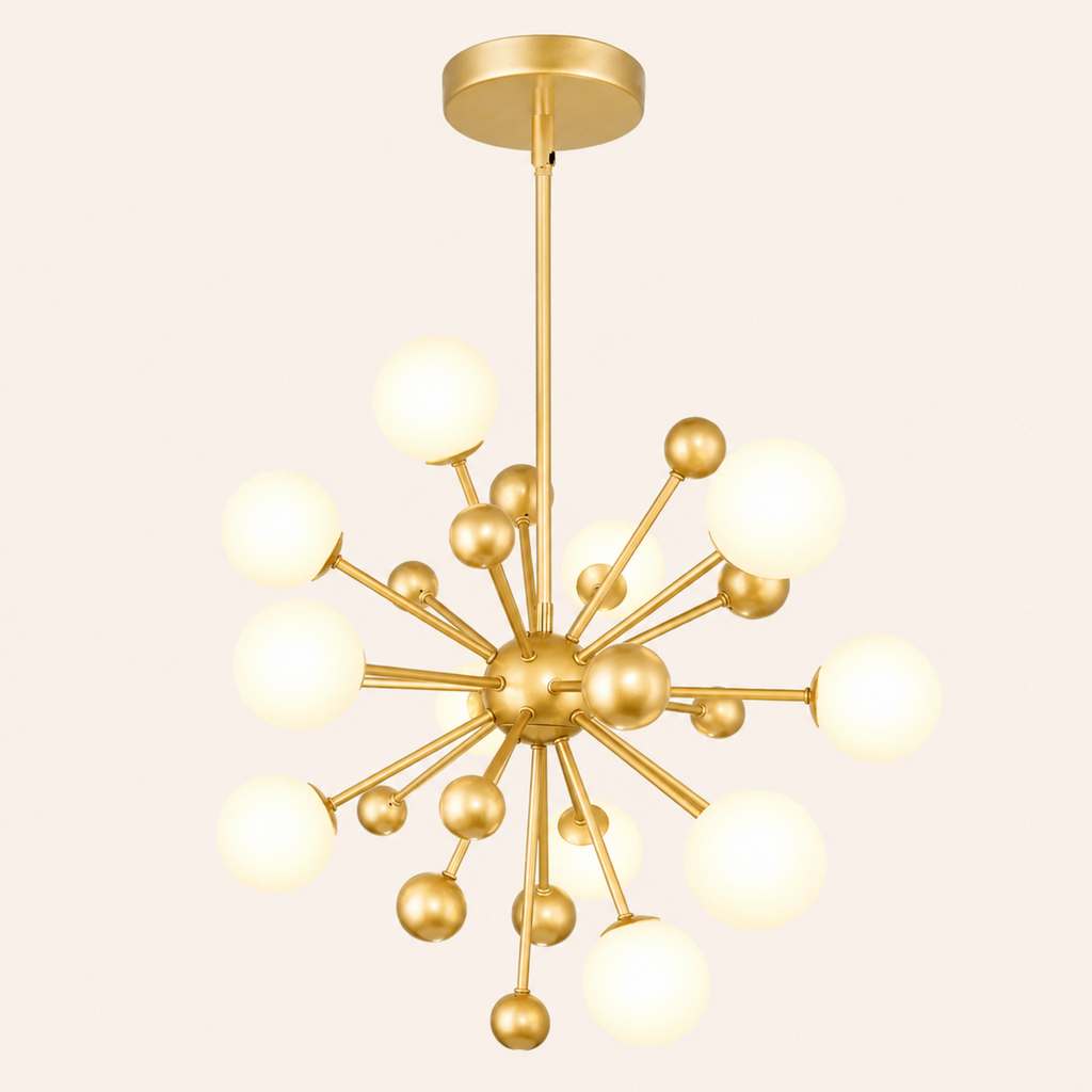Element 11 Light 24in Sun Gold Chandelier