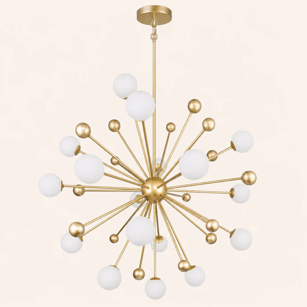 Element 17 Light 39in Sun Gold Chandelier