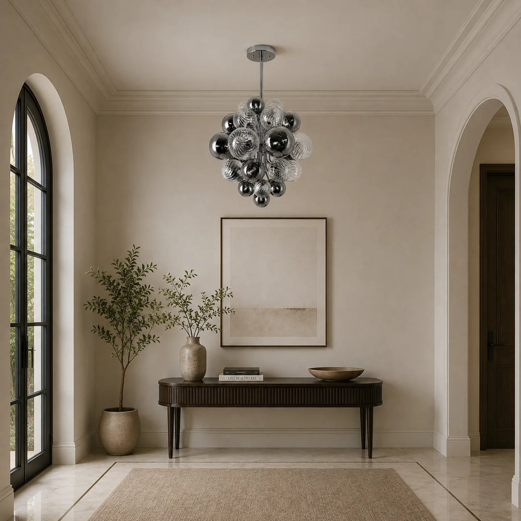 Pallocino 15 Light 25in Chrome Chandelier