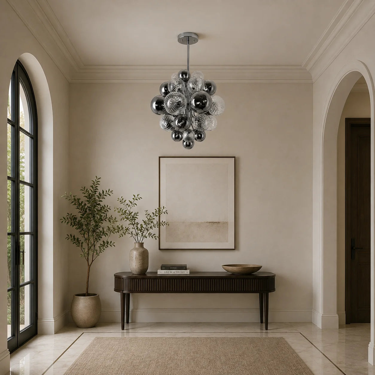 Pallocino 15 Light 25in Chrome Chandelier