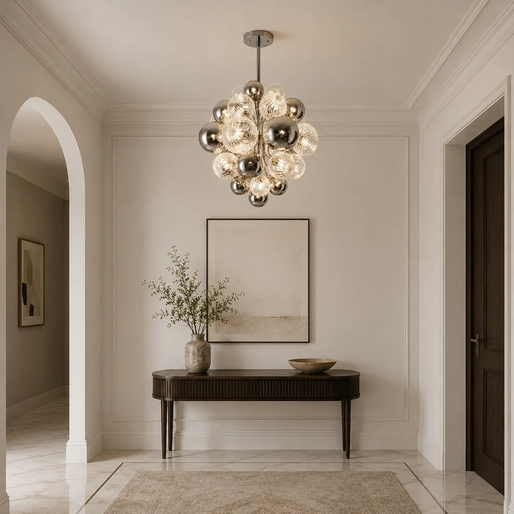 Pallocino 15 Light 25in Chrome Chandelier