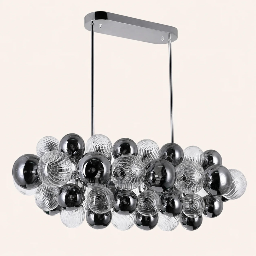 Pallocino 27 Light 39in Chrome Chandelier