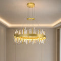 Millipede Integrated LED 32in Satin Gold Chandelier