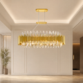 Cityscape 20 Light 39in Satin Gold Chandelier