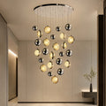 Salvador Integrated LED 24in Polished Nickel Chandelier