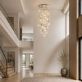 Salvador Integrated LED 32in Polished Nickel Chandelier