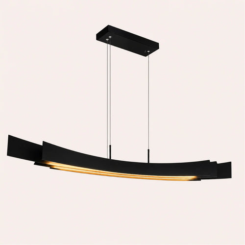Candora Integrated LED 72in Black Chandelier