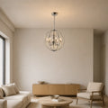 Abia 8 Light Chrome Chandelier