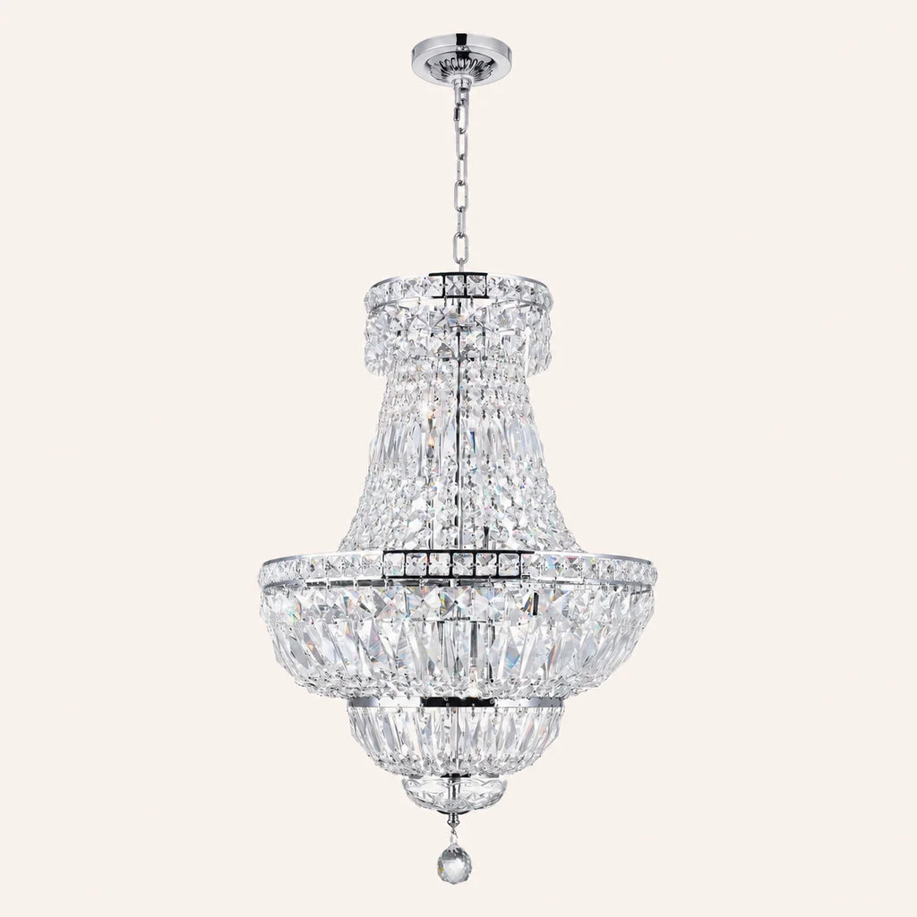Stefania 8 Light Chrome Chandelier