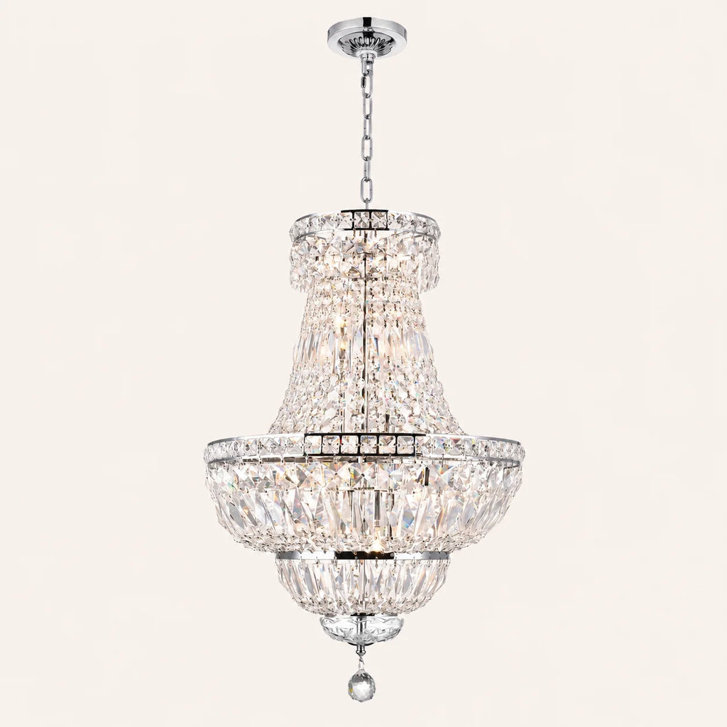 Stefania 8 Light Chrome Chandelier