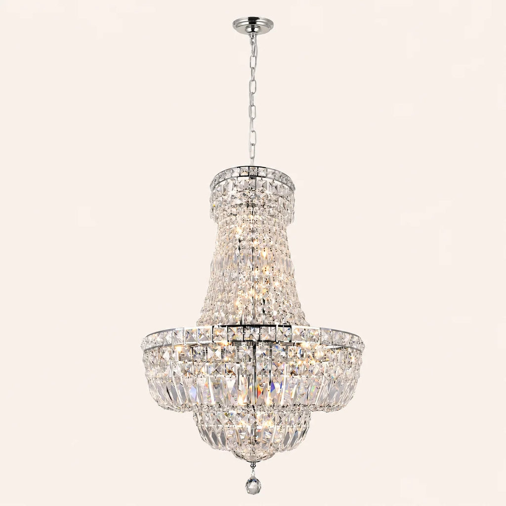 Stefania 13 Light Chrome Chandelier