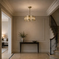 Nova 6 Light 16in Champagne Chandelier