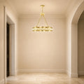 Nova 8 Light 31in Champagne Chandelier