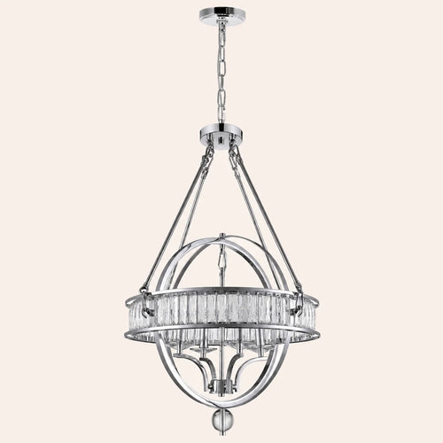 Arkansas 4 Light Chrome Chandelier