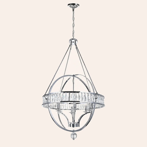 Arkansas 6 Light Chrome Chandelier