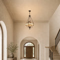 Arkansas 4 Light Black Chandelier