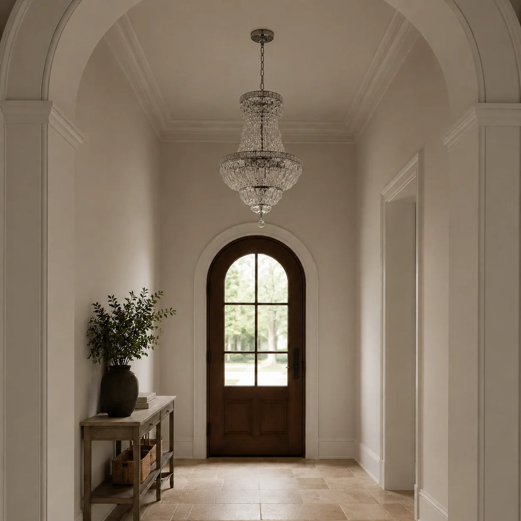 Stefania 17 Light Chrome Chandelier